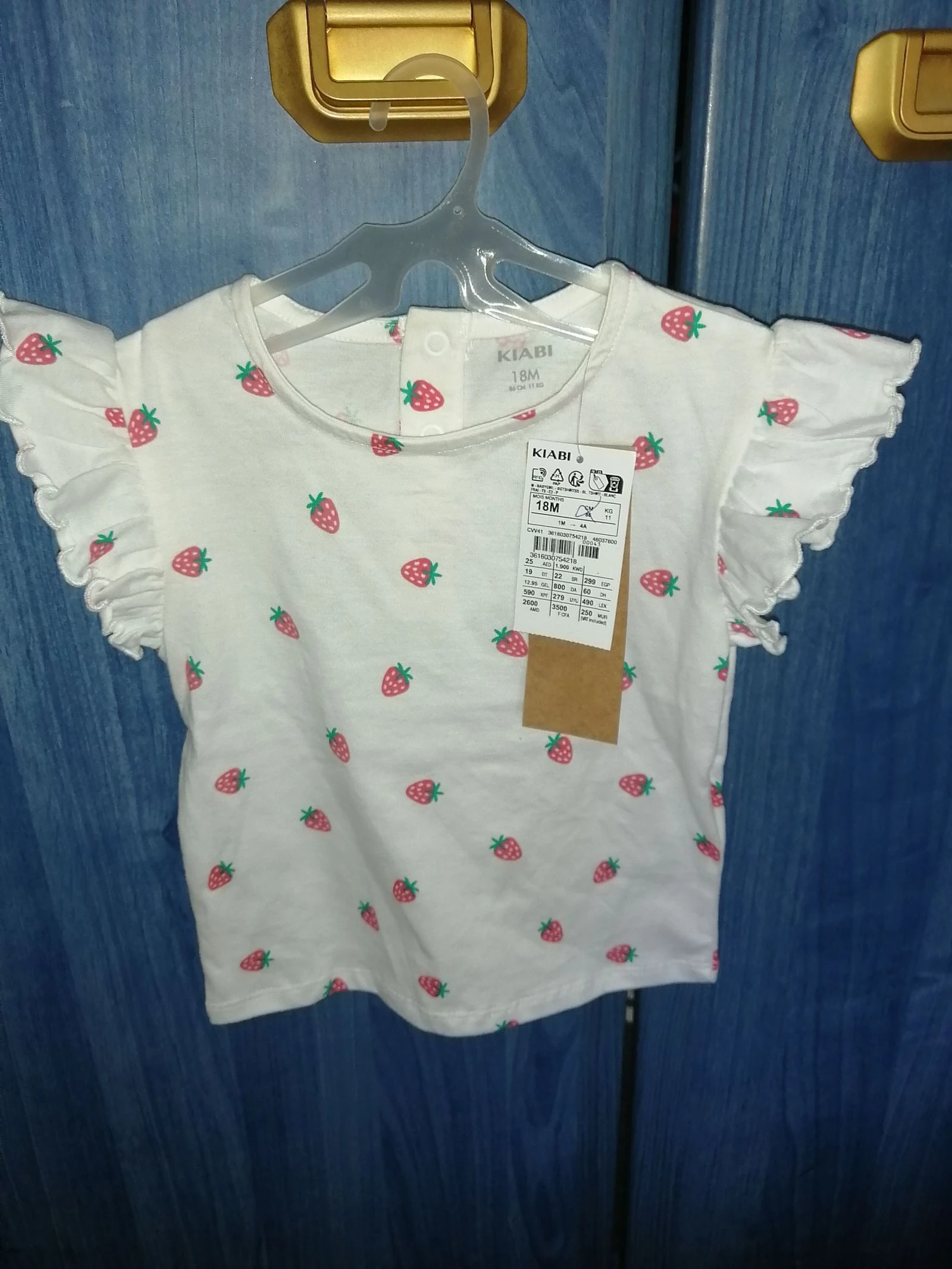 T shirt kiabi 18 mois fille 